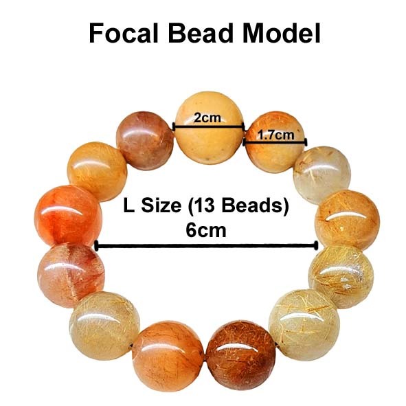 Rutilated Quartz Crystal - Big Small L Size copy