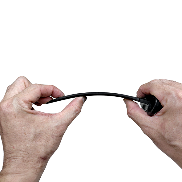 Plastic Replica Toy U.S. Army M9 Bayonet Knife Bending