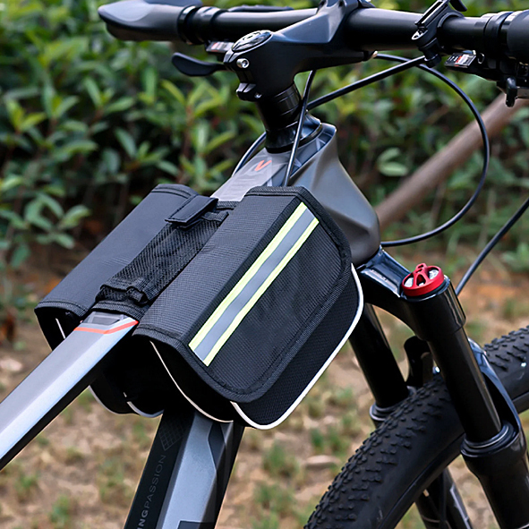 Bicycle Front Tube Bag Fix 2