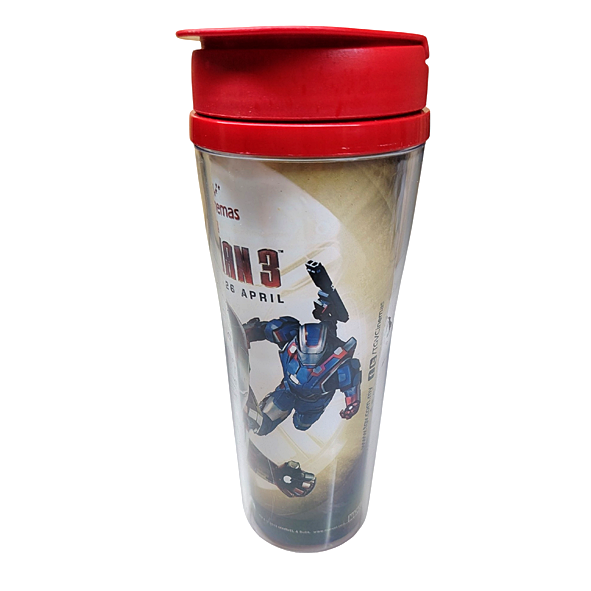 TGV Cinemas Marvel Iron Man 3 Water Tumbler