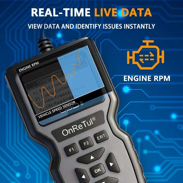 V419 OBD2 Scanner Real Time Scanningr