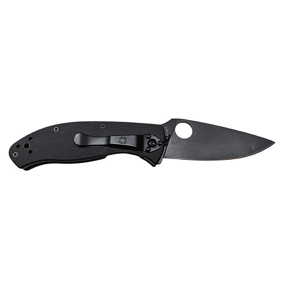 Spyderco Tenacious G10 Folding Knife Black C122GBBKP Back
