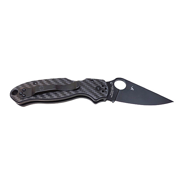 Spyderco Delica 4 Carbon Fiber CPM CRU-WEAR Exclusive Back