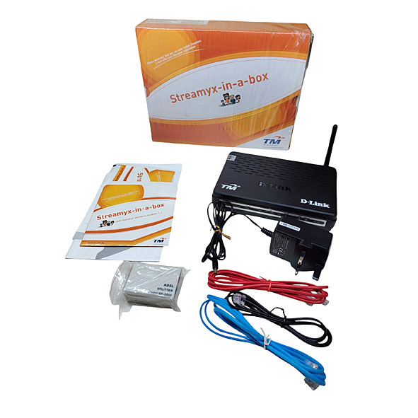 D-Link ADSL22+ Modem Wireless Router DSL-2640B Set