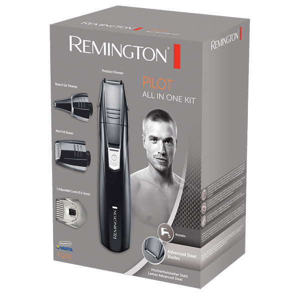 Remington Battery Operated Pilot All In One Grooming Kit PG180E51 Box