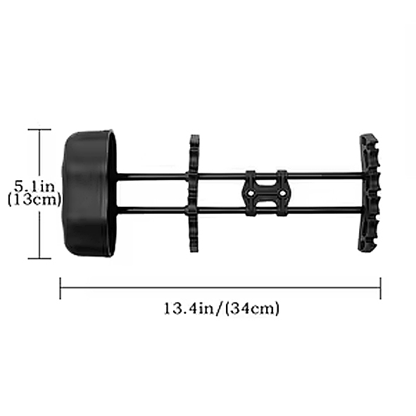 Compound Bow Quiver Bracket Size