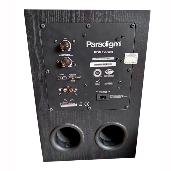 Paradigm PDR Series Subwoofer Back