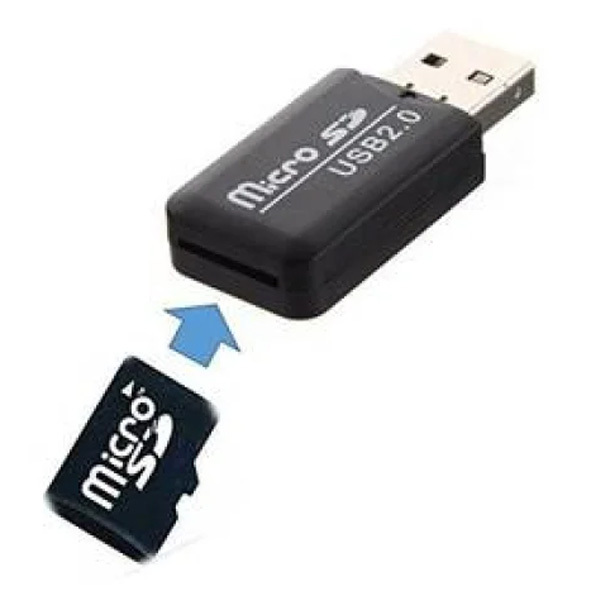 USB 2.0 Micro SD TF Card Reader Adapter SD Card