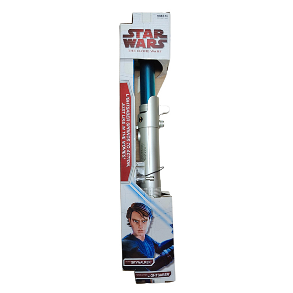 Star Wars Force Action Lighsabr (Anakin Skywalker) Box Back