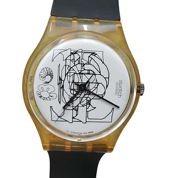 Swatch AG1994 Limited Edition Graphickers  Front Close Up