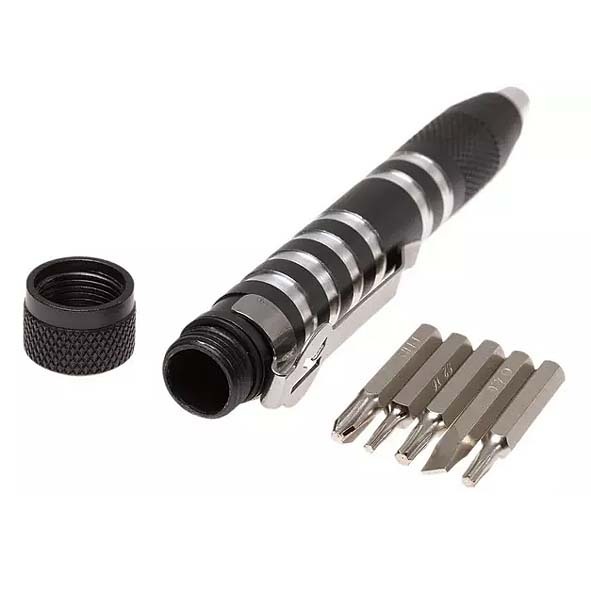 Kershaw TX Tool5 Bit Pocket Screwdriver Open