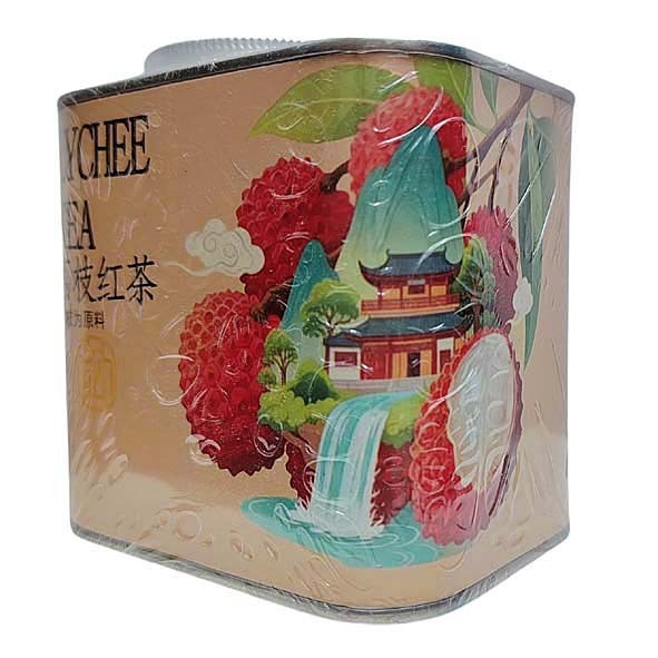 Yuchalang Lychee Black Tea 50g Box Right
