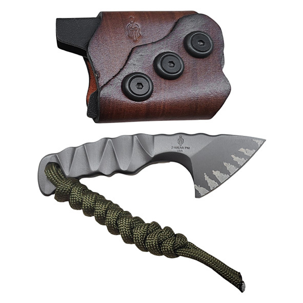 Miller Bros. Blades Z-Wear PM Kiridashi Belt Knife Back
