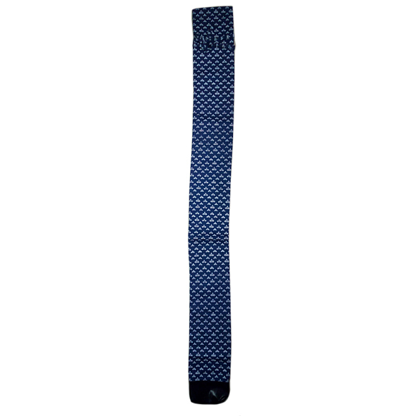 Sword Bag (Navy Blue Cross & Grass) 14cm X 140cm Front