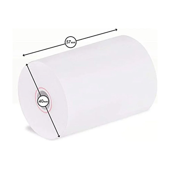 Thermal Receipt Paper Roll 57X40mm Size