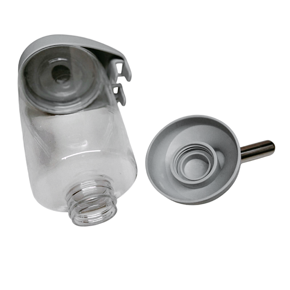 Hanging Drinking Water Bottle Open