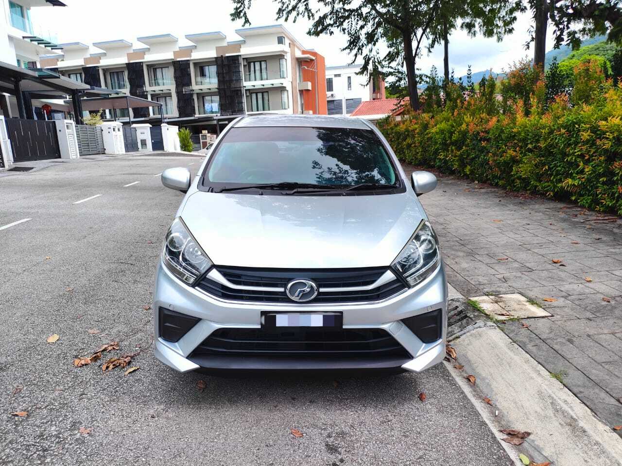Perodua Axia 1.0 X (A) 2019 Front