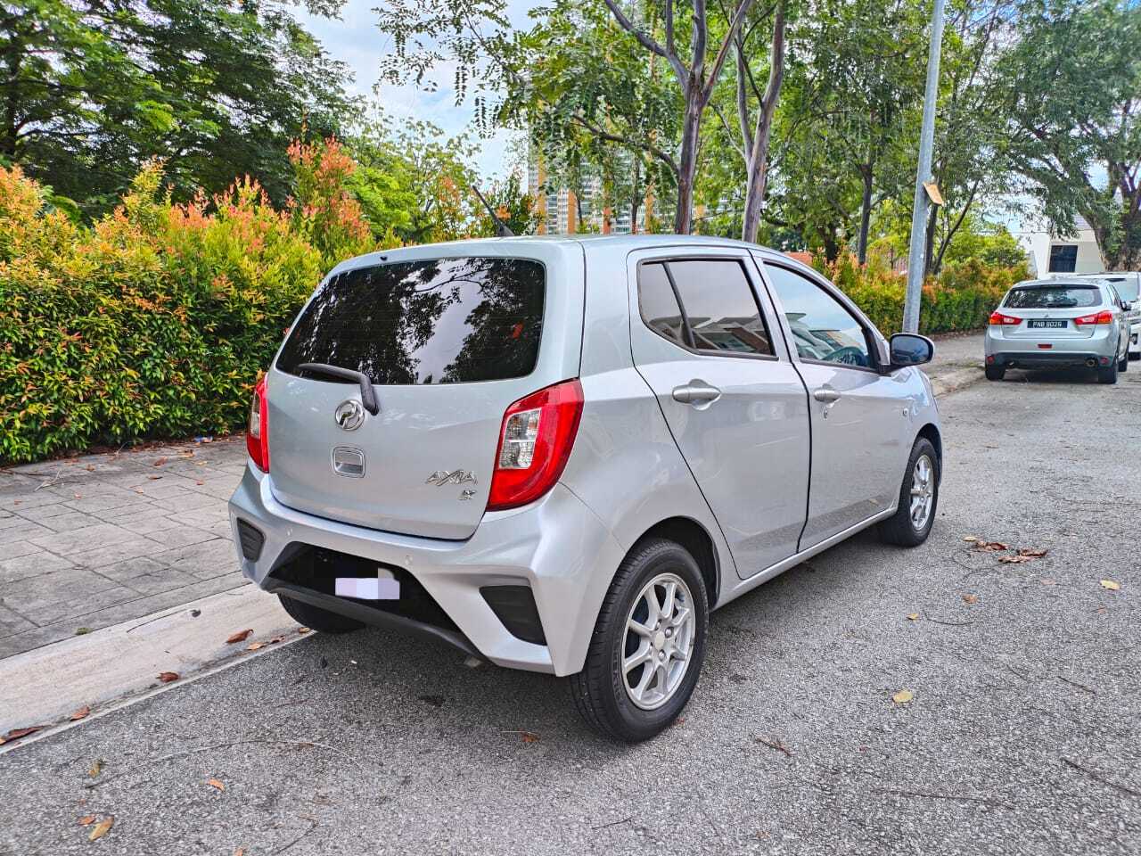 Perodua Axia 1.0 X (A) 2019 Right Back