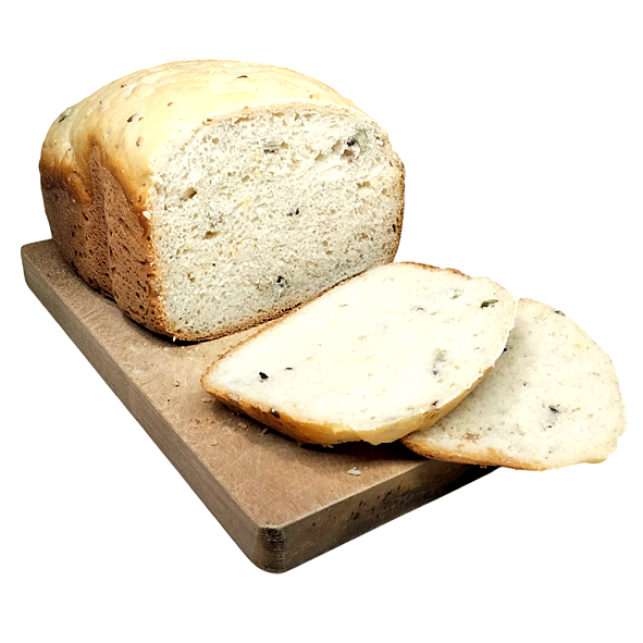 10 Grains Milk Bread 700gm Insde