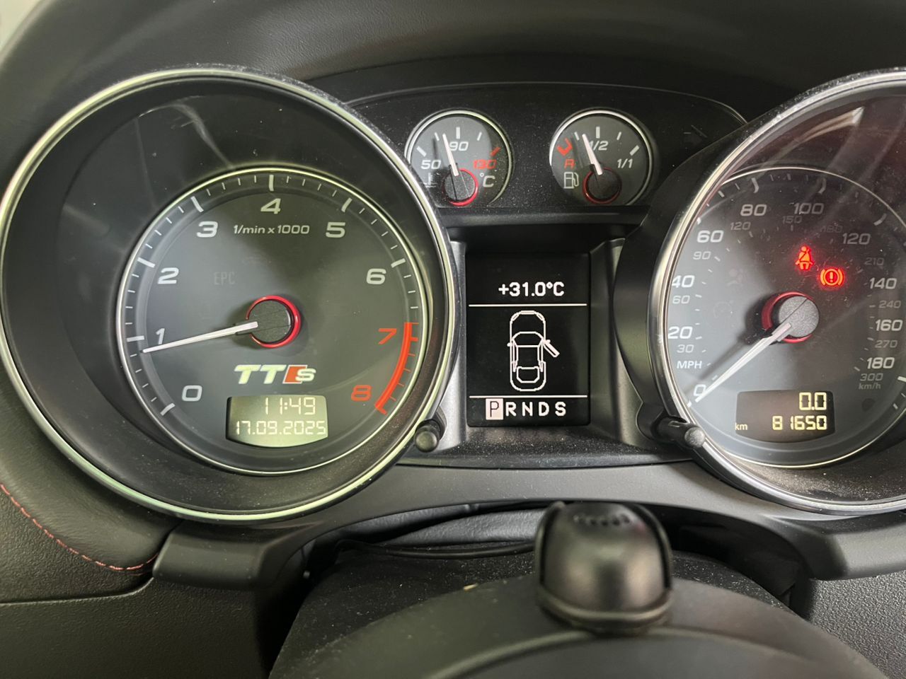Audi TTS Mk2 20082012 Audi TTS 2.0 (A) Meter