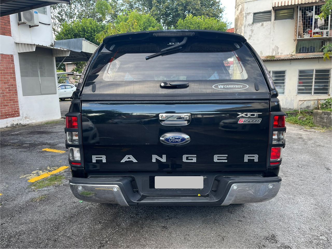 2016 Ford Ranger 2.2 (A) 4x4  Back