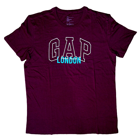 Gap London T-Shirt (Maroon)