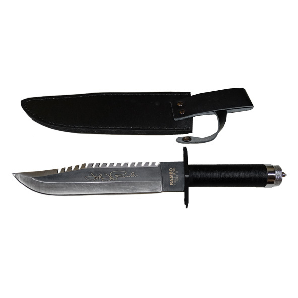 Rambo II First Blood Black Knife Cheap Version Front