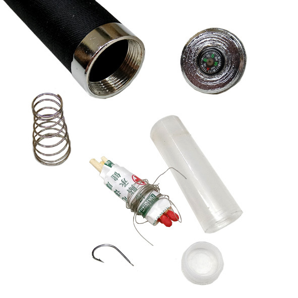 Rambo II First Blood Black Knife Cheap Version Survival Kit