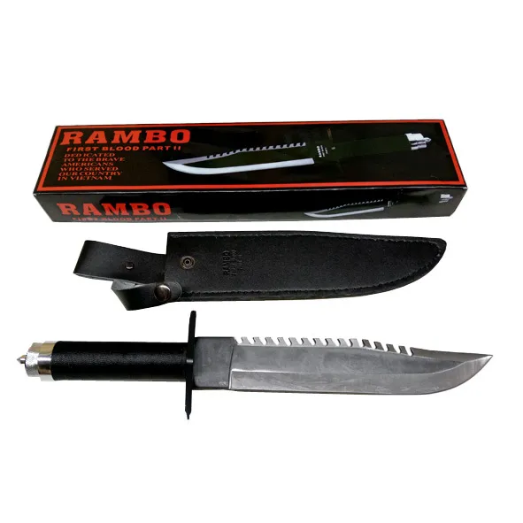 Rambo II First Blood Black Knife Cheap Version Set