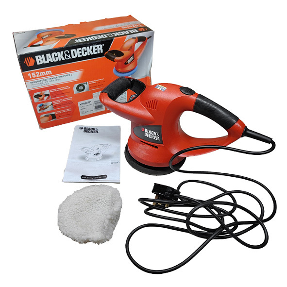Used Black And Decker Random Orbit Waxer Polisher Set