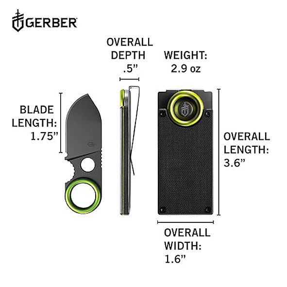 Gerber GDC Money Clip Specs