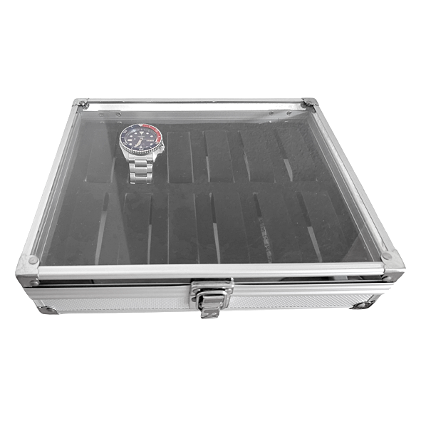 12 Slot Aluminium Watch Box Watch