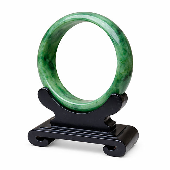 Jade Jewelry Bracelet Wood Display Stand