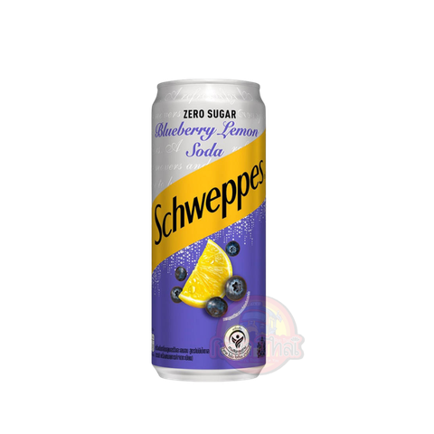 SCHWEPPES BLUEBERRY SODA