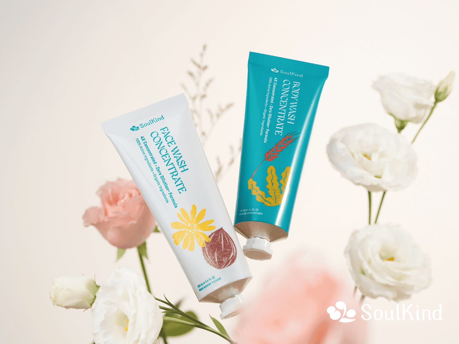 SoulKind Real 潔顏精粹與 Real 沐浴精粹