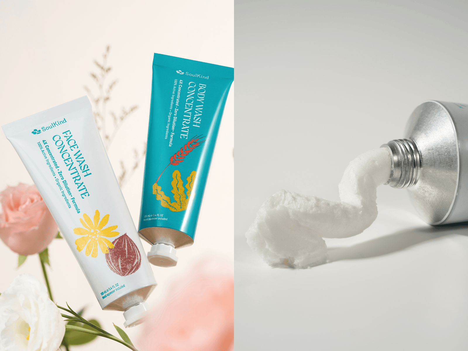 SoulKind 自研零稀釋™技術，配方不加一滴水，以紮實的高濃度植萃，從源頭降低水資源浪費。