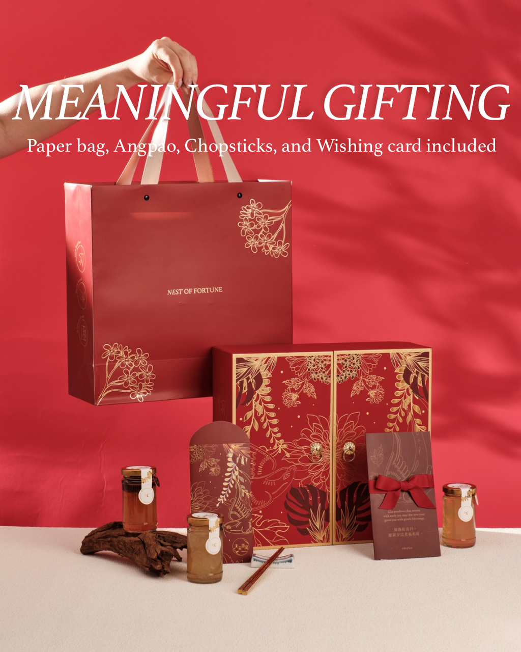 Nest of Fortune offers multiple gift sets and concentration options, including thoughtful gifts from the RM1XX range, making it one of the best-value bird’s nest gift options for any occasion.