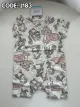 J183 Disney Romper 双拉链飞边短袖平爬