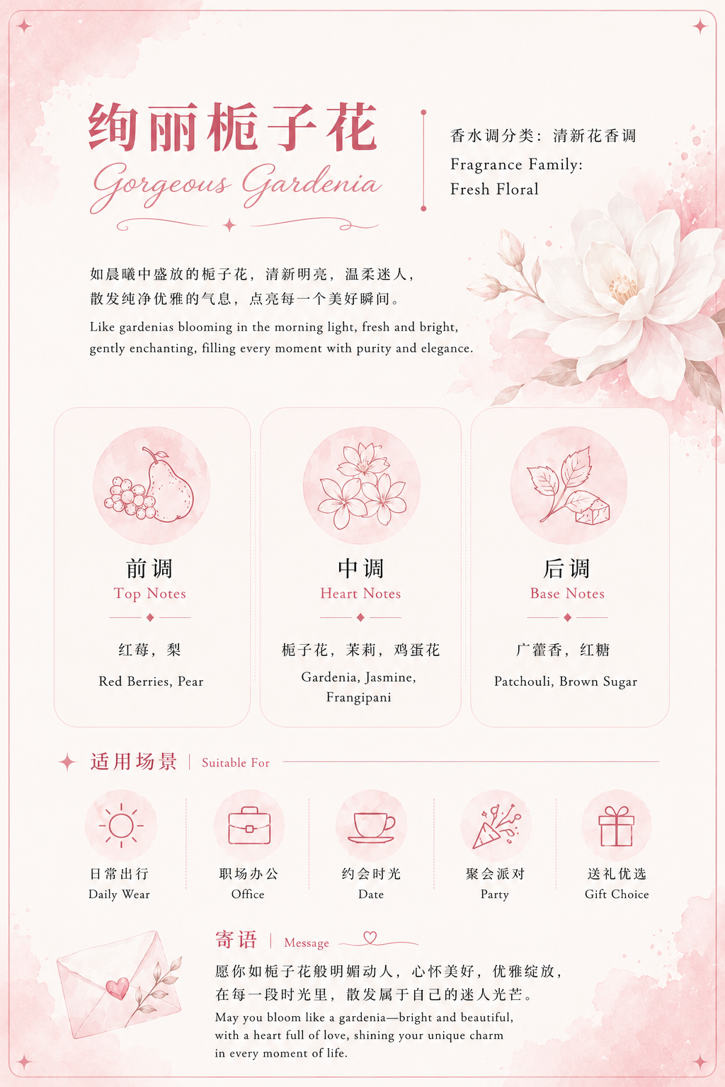 绚丽栀子花