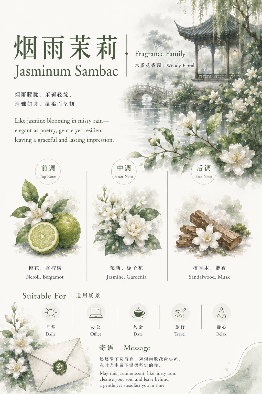 烟雨茉莉