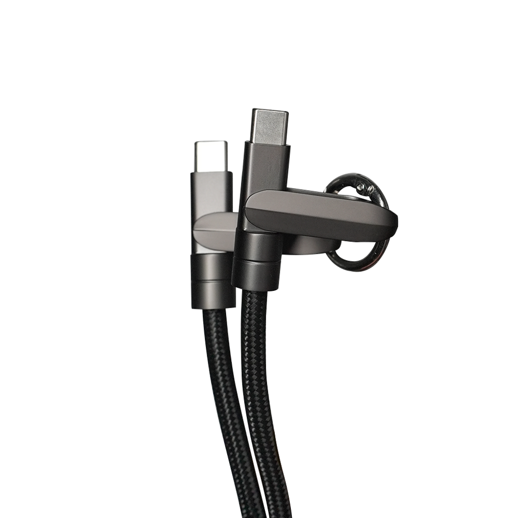 你最搖擺二合一充電手機繩_黑2