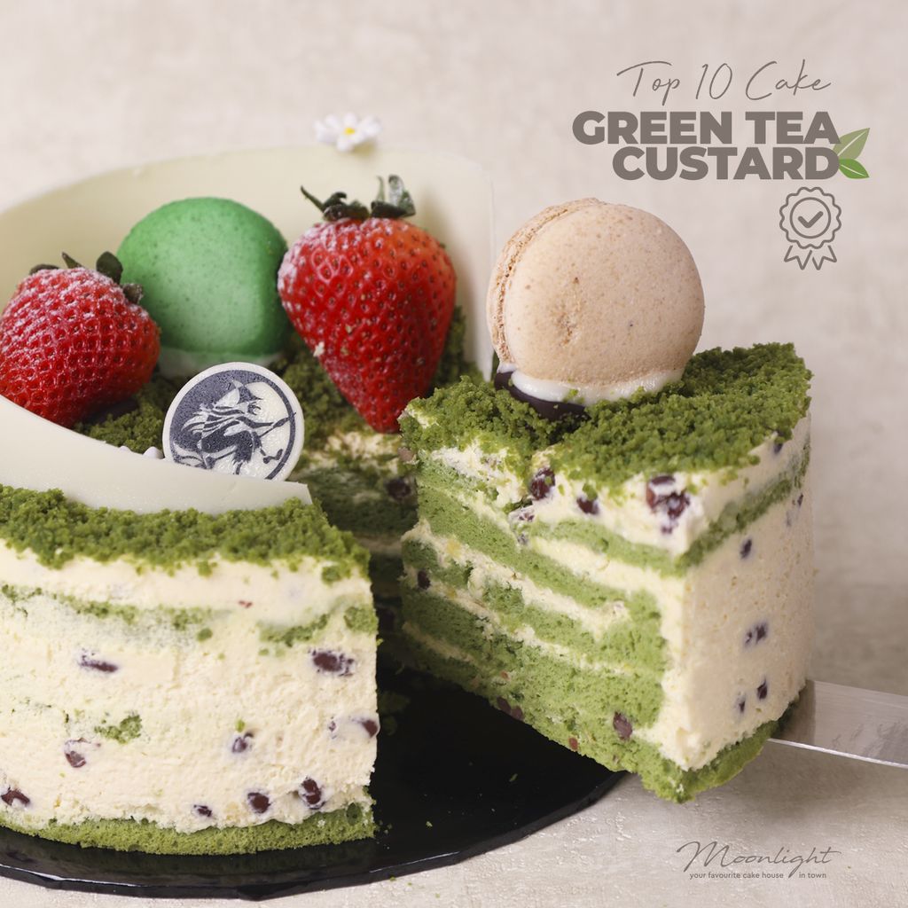 Green Tea Custard 1