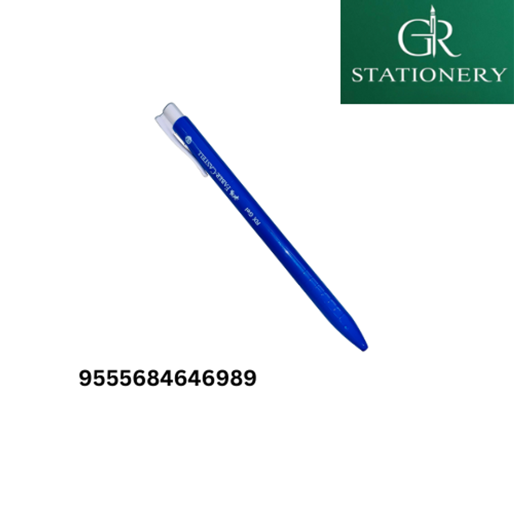 FABER CASTEL GEL PEN 0.5 - BLUE (2)