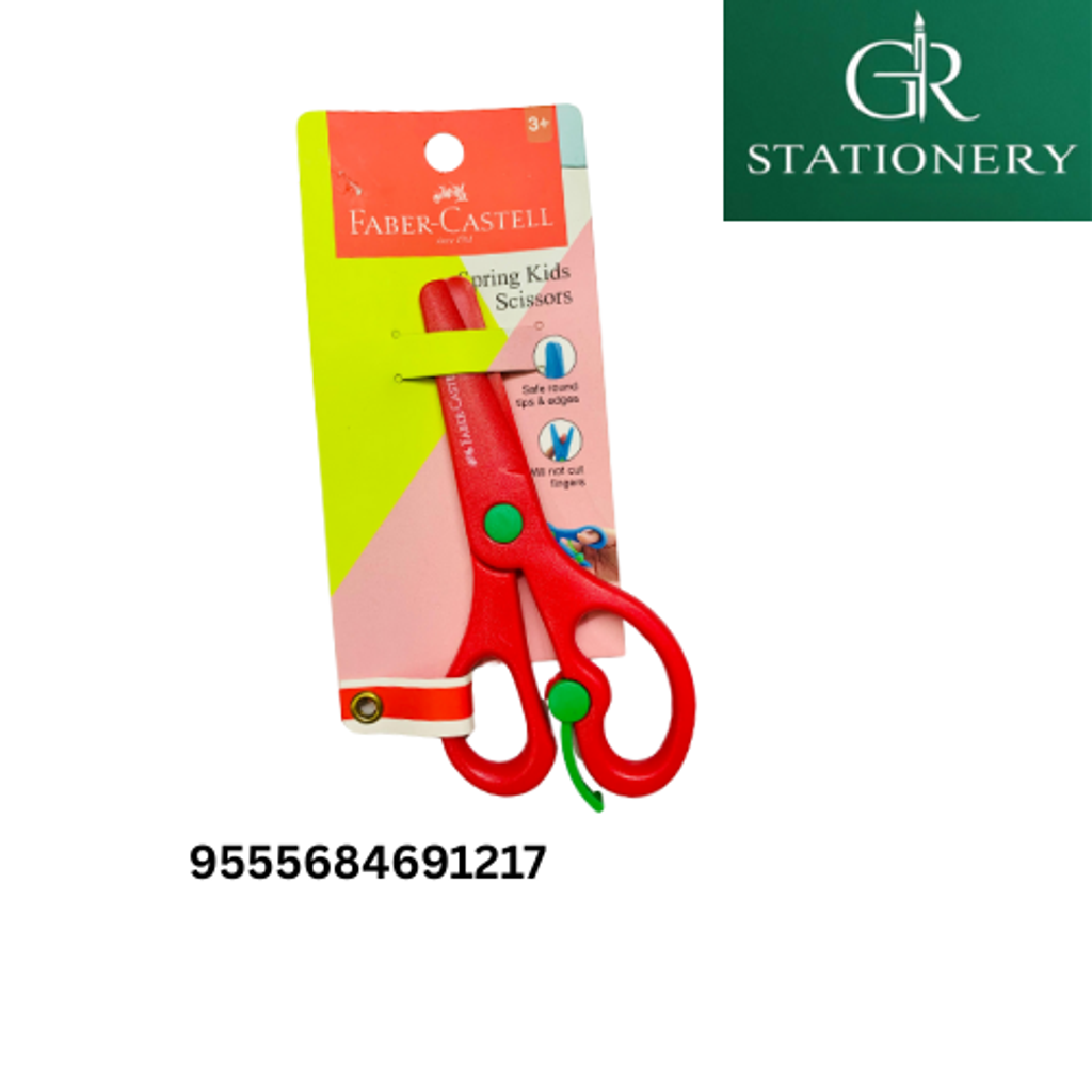 FABER CASTEL SPRING SCISSORS