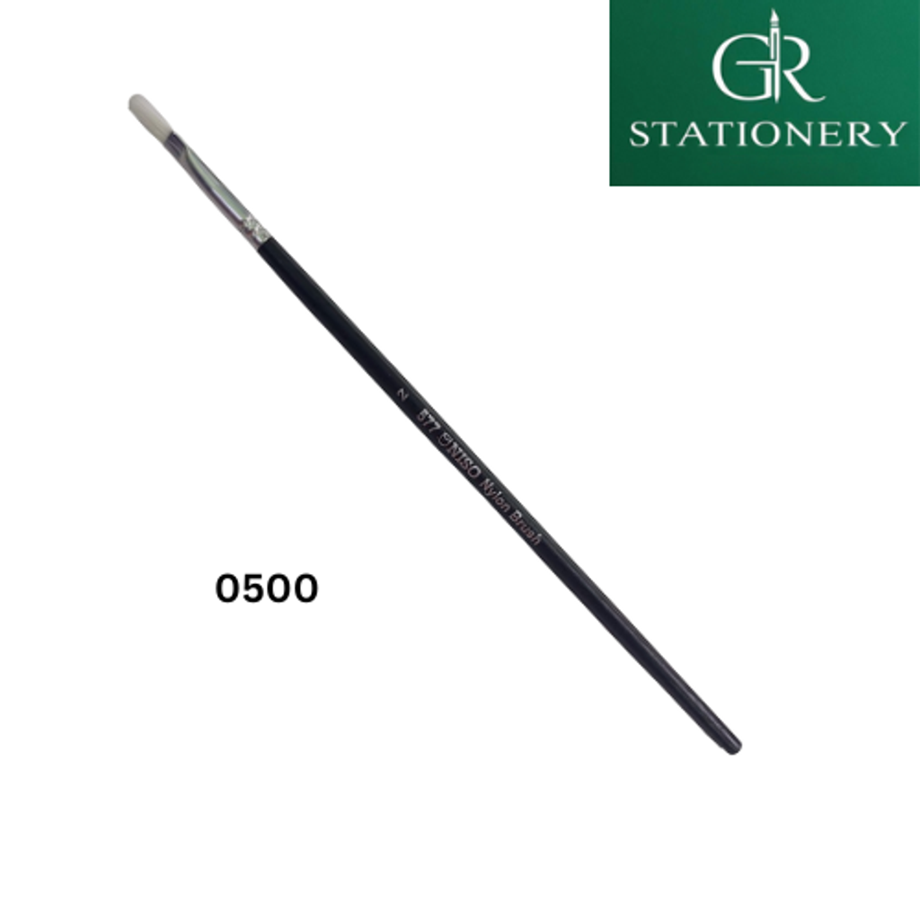 NIKKI BRUSH NYLON FLAT-NO.2