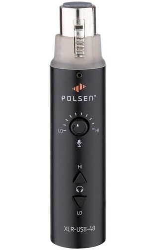 Polsen XLR-USB-48_Front_01