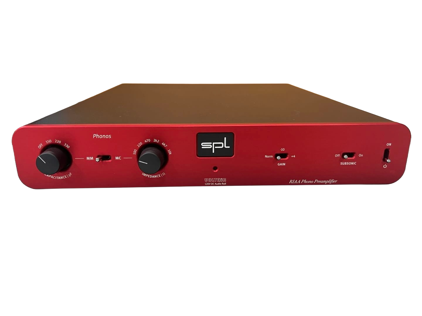 SPL Phonos Preamplifier_正面_白背