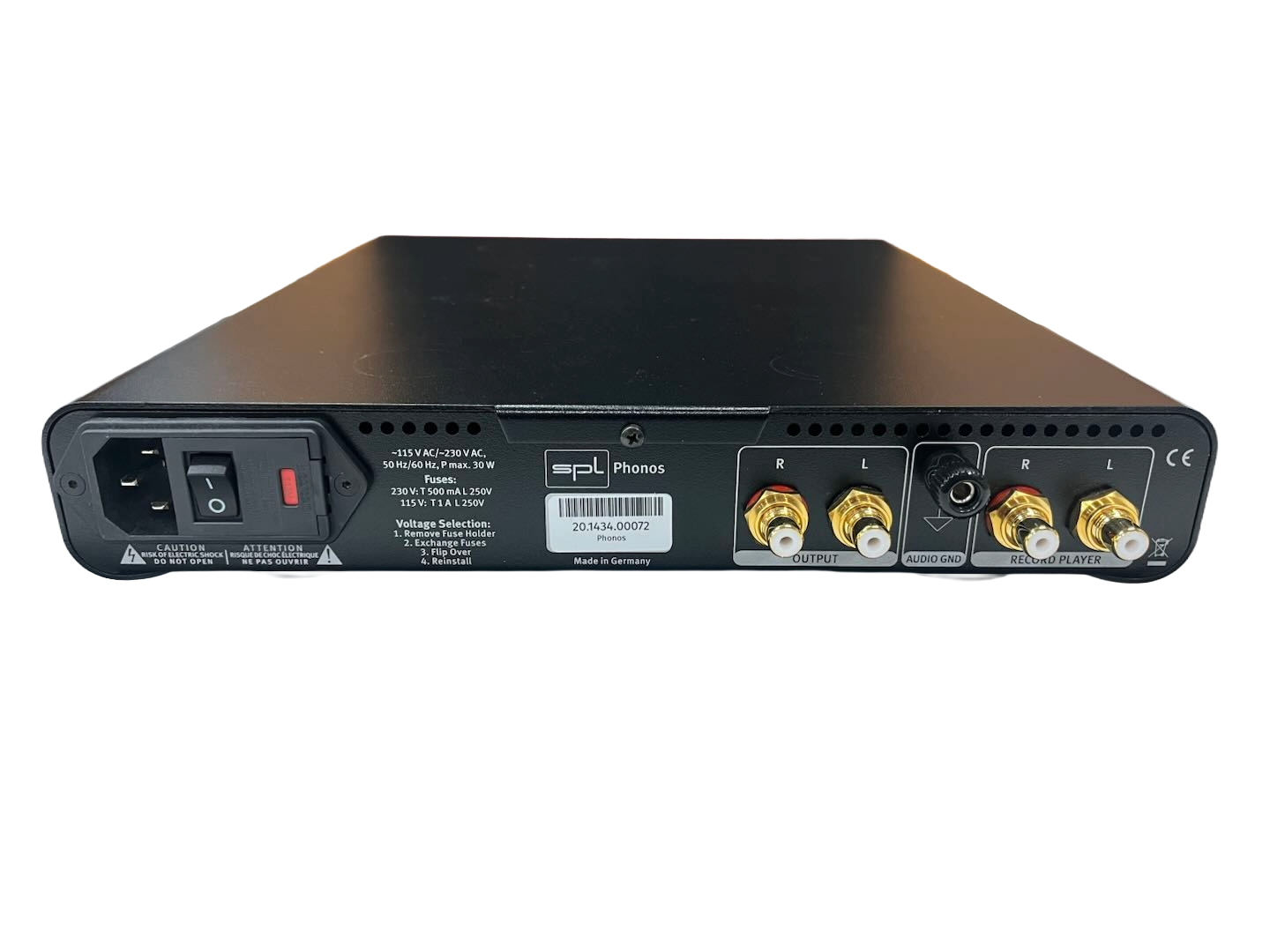 SPL Phonos Preamplifier_背面_白背