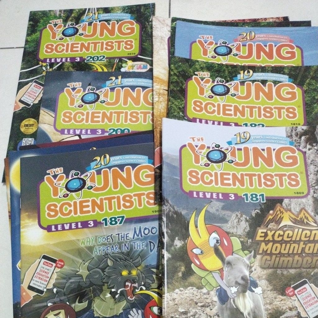 シンガポール雑誌　young scientists level 3 10冊 シンガポール雑誌 young scientists level 3 10冊 シンガポール