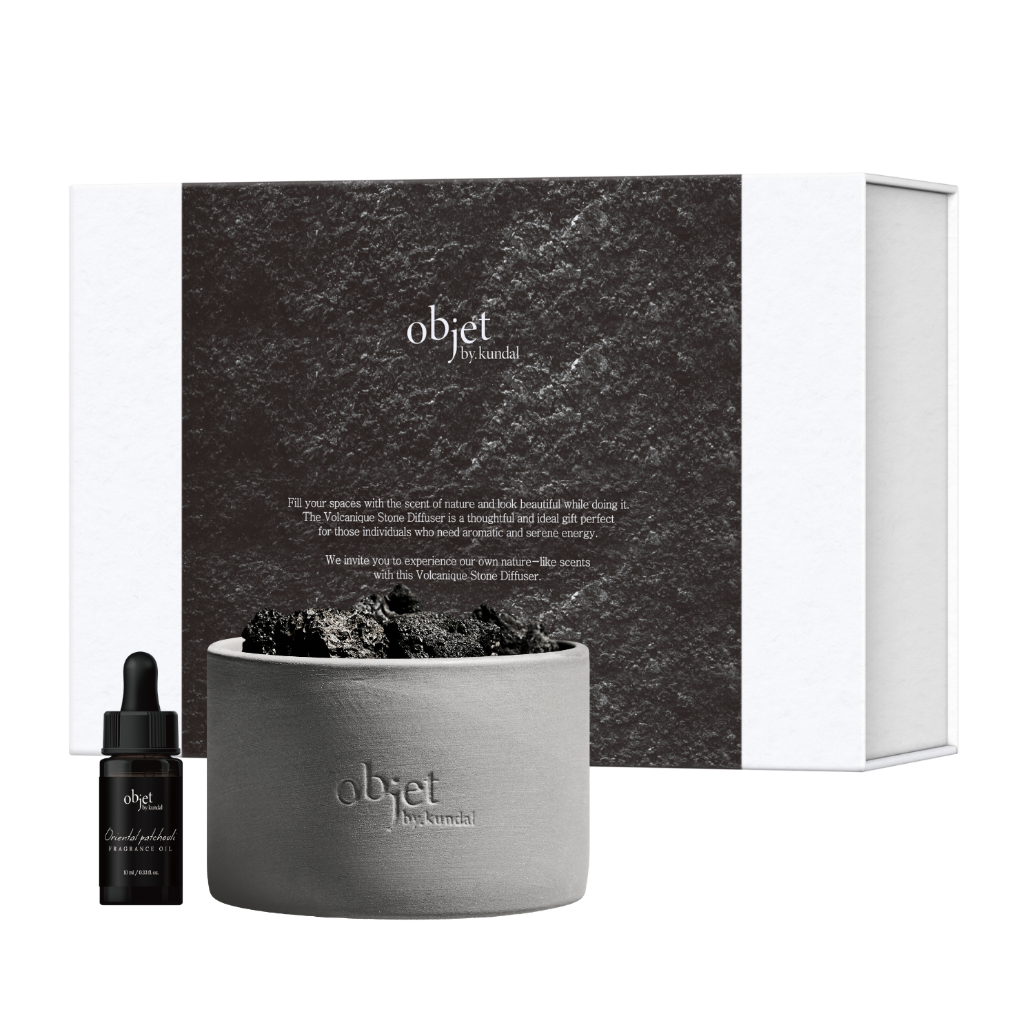 KUNDAL Perfume Volcanique Stone Diffuser